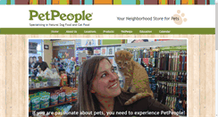 Desktop Screenshot of petpeoplestores.com